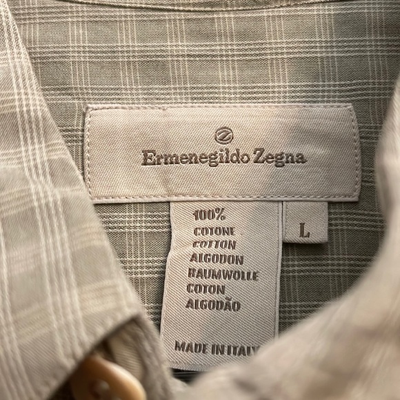 Mens L/S Dress Shirt. Ermenegildo Zegna. Mint Condition - Picture 2 of 9